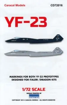 CD72016 YF-23 Black Widow II