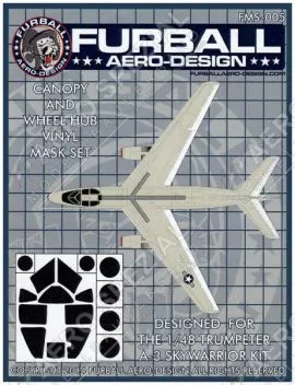 FMS4805 A-3 Skywarrior Maskierfolie