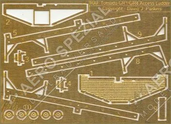 FP72168 Tornado GR.1/GR.4 Einstiegsleiter mit oberer Plattform