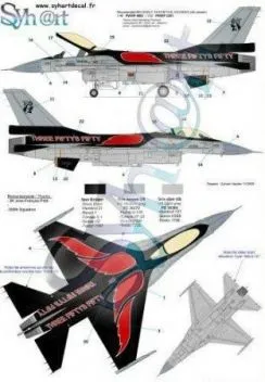 SY48057 F-16A Fighting Falcon Sonderanstrich No. 350 Sqn