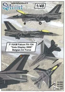 SY48082 F-16AM Fighting Falcon Solo Display 2009