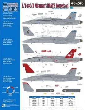 TB48246 F/A-18C/D Hornet VMFA-225 & VMFA-232