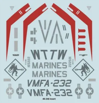 TB48246 F/A-18C/D Hornet VMFA-225 & VMFA-232