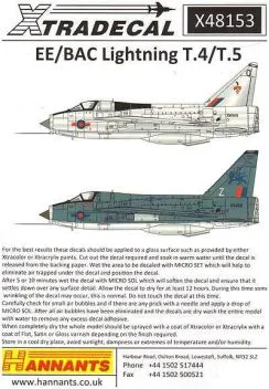 XD48153 EE/BAC Lightning T.4/T.5