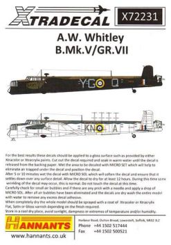 Whitley B V Gr Vii