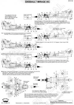 BD72102 Mirage IIIC französische Luftwaffe