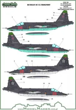 MOD48078 Su-25 Frogfoot russische Luftwaffe