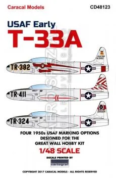 CD48123 T-33A Shooting Star U.S. Air Force