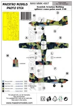 MMK4907 SA Bulldog Maskierfolie für Splittertarnung