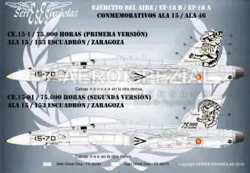 SE1148 EF-18A/B Hornet Sondermarkierungen