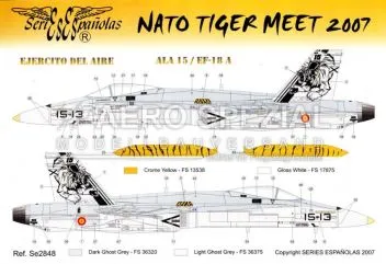 SE2848 EF-18M Hornet NATO Tiger Meet 2007