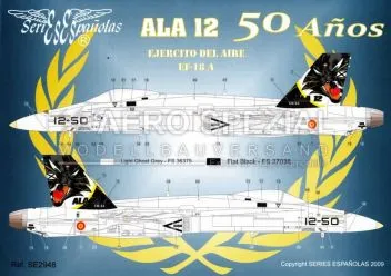 SE2948 EF-18M Hornet 50 Jahre Ala 12