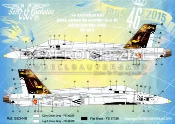 SE3448 EF-18A+ Hornet 50 Jahre Ala 46