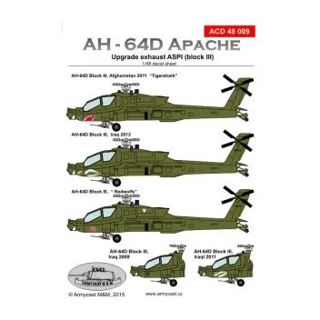 ACD48009 AH-64D Apache U.S. Army