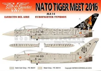 SE3572 Eurofighter Typhoon NATO Tiger Meet 2016