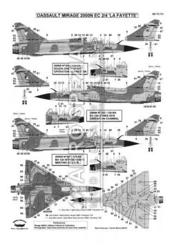 BD72113 Mirage 2000N EC 2/4 La Fayette