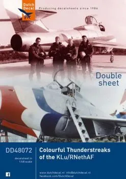 DD48072 F-84F Thunderstreak, niederländische Luftwaffe