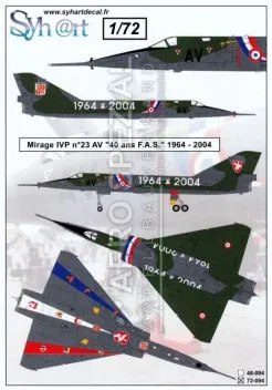 SY72094 Mirage IVP 40 Jahre F.A.S.