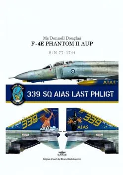 PRO320902 F-4E AUP Phantom II letzter Flug