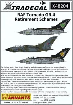 XD48204 Tornado GR.4 Ausmusterungs-Anstriche