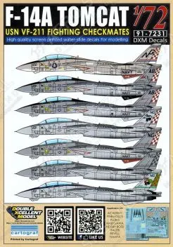 DXM72030 F-14A Tomcat VF-211 Checkmates