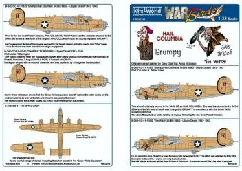 KW132149 B-24D Liberator: Grumpy/Jail Columbia & The Witch