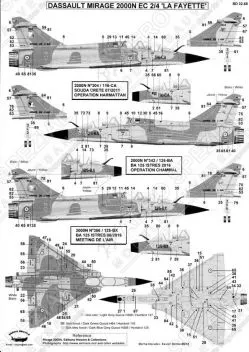 BD32068 Mirage 2000N französische Luftwaffe