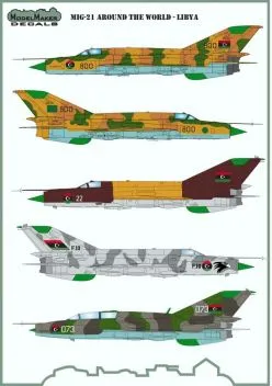 MOD72110 MiG-21 Fishbed/Mongol libysche Luftwaffe