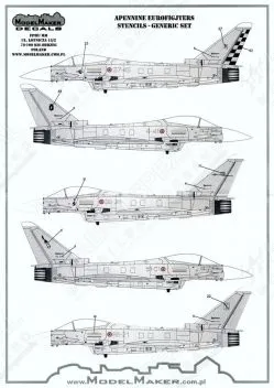 MOD72140 Eurofighter F-2000A italienische Luftwaffe