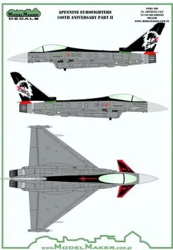 MOD72142 Eurofighter F-2000A 100 Jahre italienische Luftwaffe, Teil 2