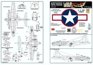 KW172189 B-17G Flying Fortress allgemeine Markierungen