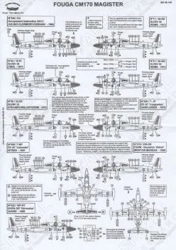 BD48148 CM.170 Magister französische Luftwaffe