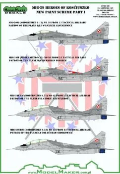 MOD32087 MiG-29 Fulcrum Helden von Kosciuszko, Teil 1