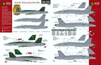 TB48270 F/A-18E Super Hornet VFA-25 Fist of the Fleet