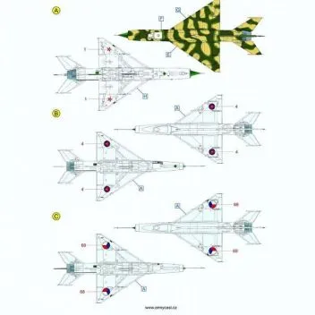 ACD72037 MiG-21 Fishbed im weltweiten Einsatz