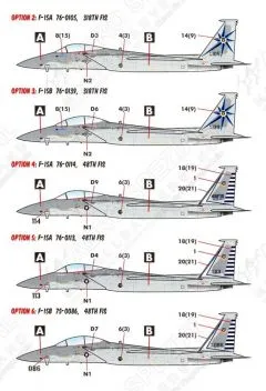 CD72126 F-15A/B/C/D Eagle U.S. Air Force ADTAC