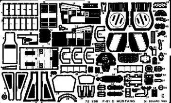 ED72286 P-51D Mustang Detail Set