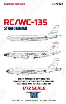 CD72128 OC-135 Open Skies, RC-135 Combat Sent/Rivet Joint & WC-135 Constant Phoenix