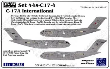 DRD4405 C-17A Globemaster III internationale Luftstreitkräfte