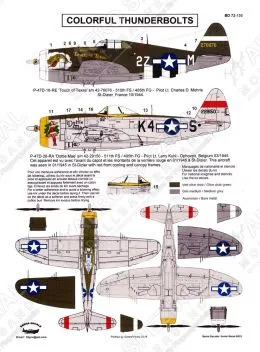 BD72130 P-47D Thunderbolt Touch of Texas & Dottie Mae