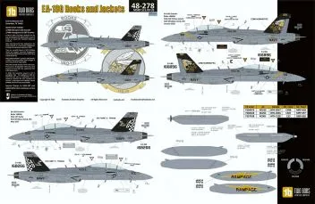 TB48278 EA-18G Growler Rooks & Yellow Jackets