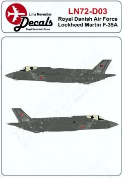 LN72-D03 F-35A Lightning II dänische Luftwaffe