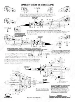 BD72132 Mirage IIIB französische Luftwaffe