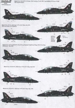 XD72167 Hawk T.1A & T.2 in Schwarz