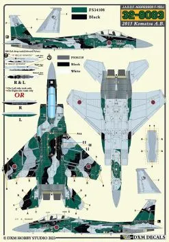 DXM72057 F-15J/DJ Eagle JASDF Aggressors Teil 2