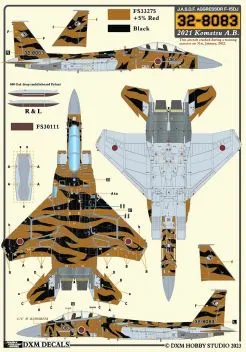 DXM72057 F-15J/DJ Eagle JASDF Aggressors Teil 2