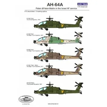 ACD72040 AH-64A Peten israelische Luftwaffe