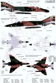 XD48062 F-4D & RF-4C Phantom II USAFE in England Teil 1