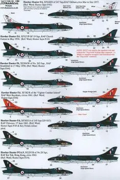 XD48105 Hunter F.6 & FGA.9