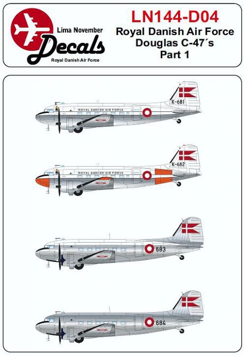 LN144-D04 C-47A Skytrain dänische Luftwaffe Teil 1